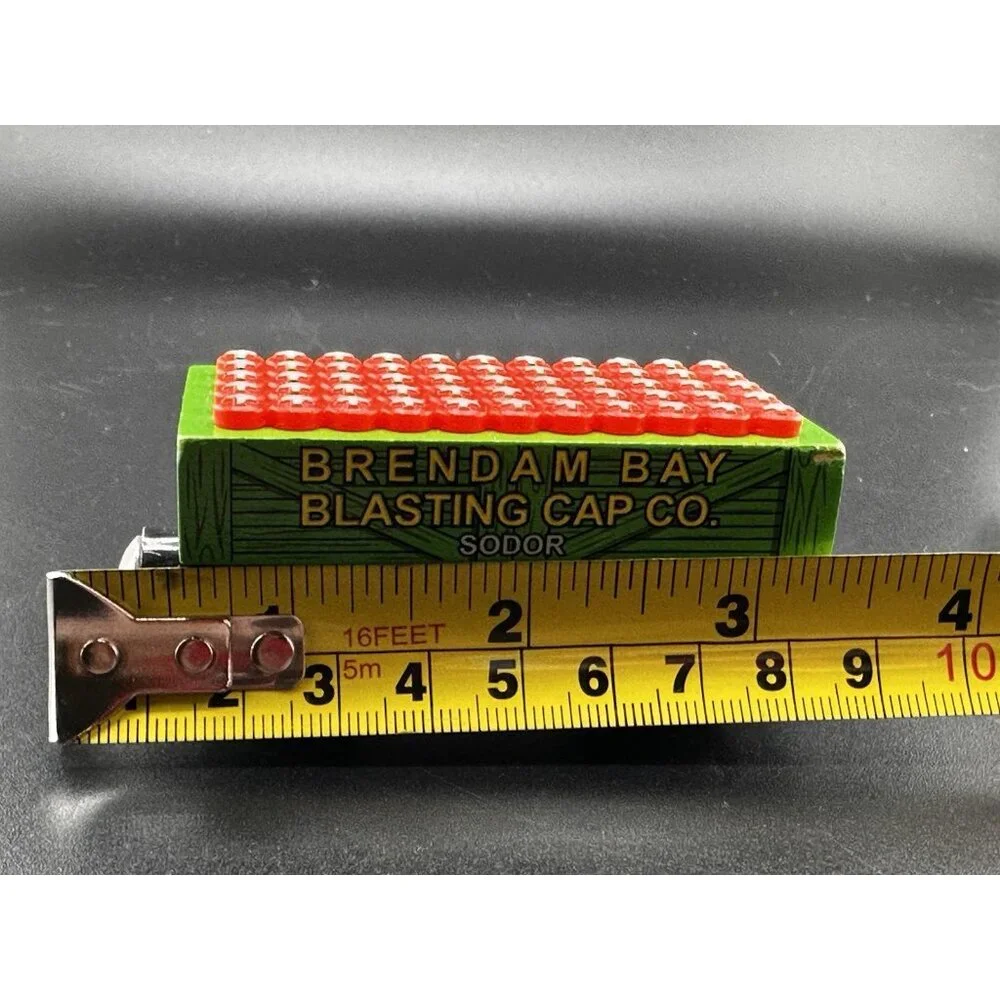 Thomas The Train Wooden Railway Brendan Blasting Cap‎ Fog Horn Car Vtg 2003 READ